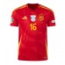 Spanien Rodri Hernandez #16 Heimtrikot EM 2024 Kurzarm